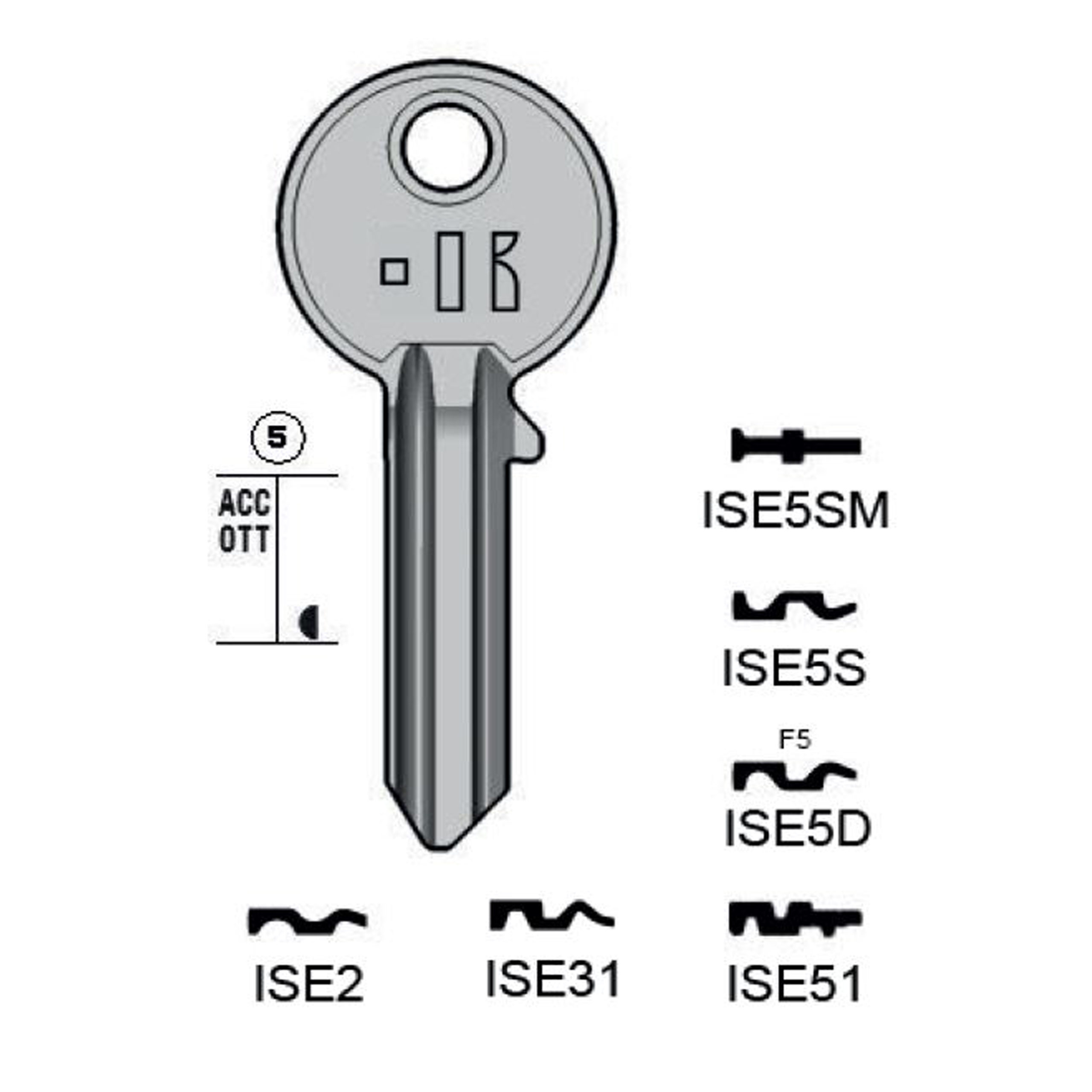 ISEO - ISE31#K100