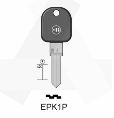Fahrzeugschlüssel - EPK1P#K041