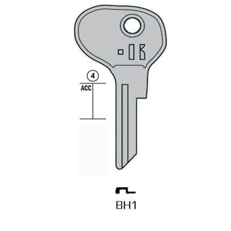 Fahrzeugschlüssel - MAN -BH1