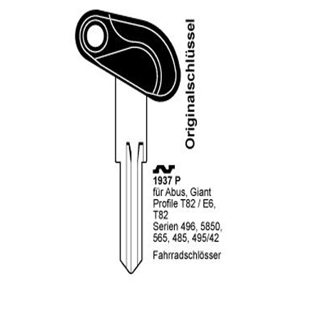 Fahrradschlüssel - ABUS - Originalschlüssel - geeignet für E-BIKE